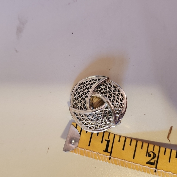 Vintage sarah coventry  Silvertone Jewelry Set - Picture 4 of 4